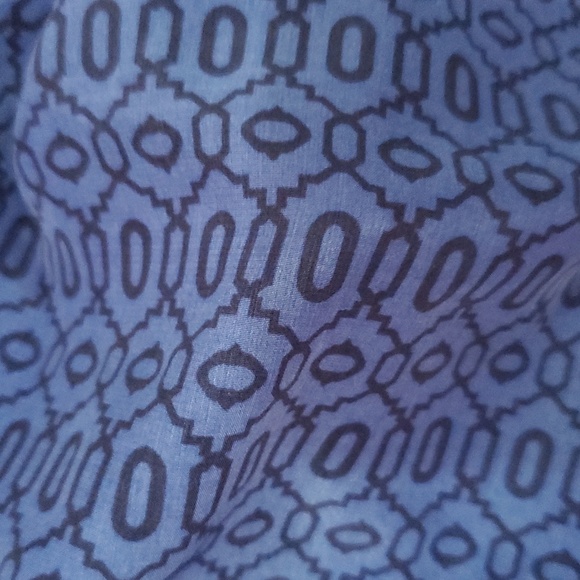 Joe Fresh Blue And Black Patterned Pants Size Large - Picture 6 of 6